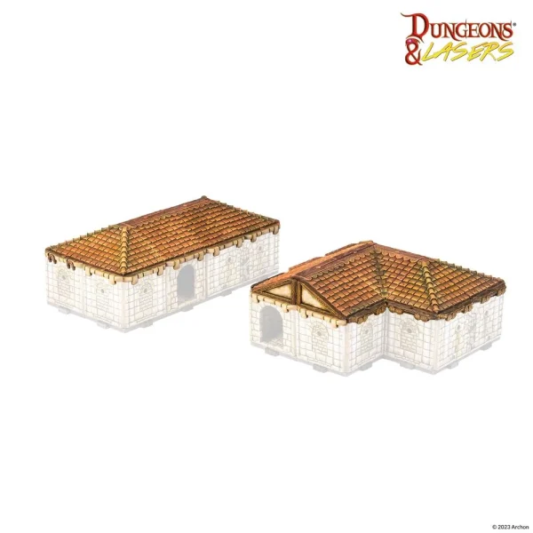 Archon Studio – Dungeons & Lasers Expansion Set: ROOF SET - Archon Studio - Ludik Vault