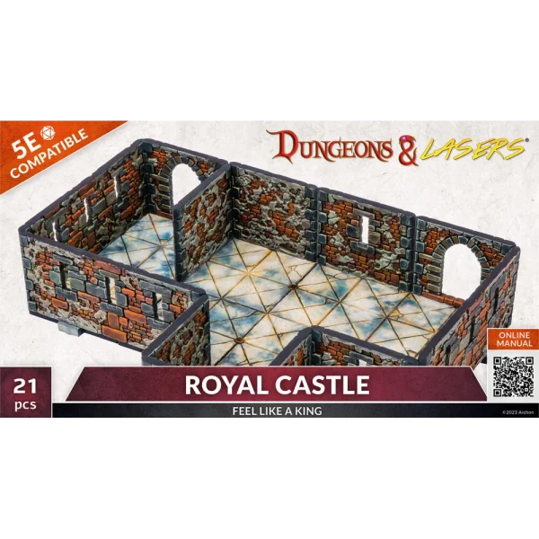 1414673703-2 Archon Studio - Dungeons & Lasers - Expansion Set: ROYAL CASTLE