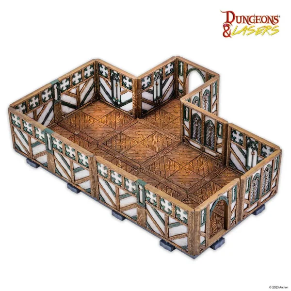 1414673710 Archon Studio – Dungeons & Lasers Expansion Set: TUDOR MANSION - Archon Studio - Ludik Vault