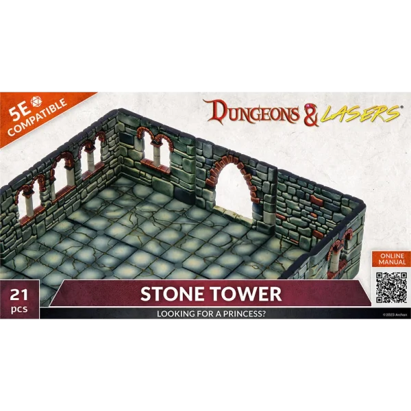1414673727-2 Archon Studio - Dungeons & Lasers - Expansion Set: STONE TOWER