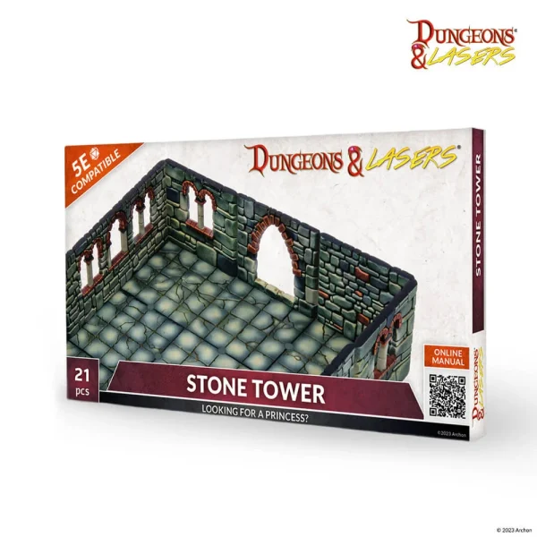 1414673727-3 Archon Studio - Dungeons & Lasers - Expansion Set: STONE TOWER