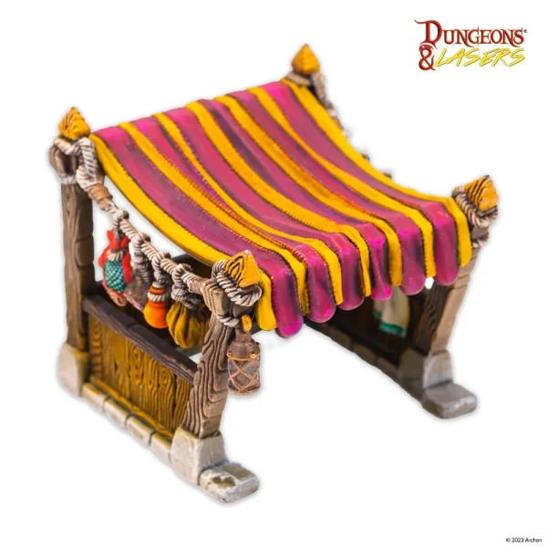1414673741-1 Archon Studio - Dungeons & Lasers - Expansion Set: MARKET STALLS SET