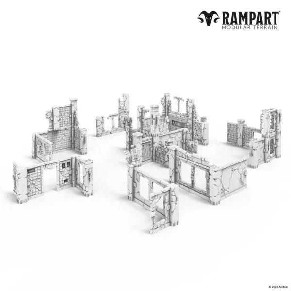 Archon Studio – Modular Terrain: CITY RUINS - Archon Studio - Ludik Vault