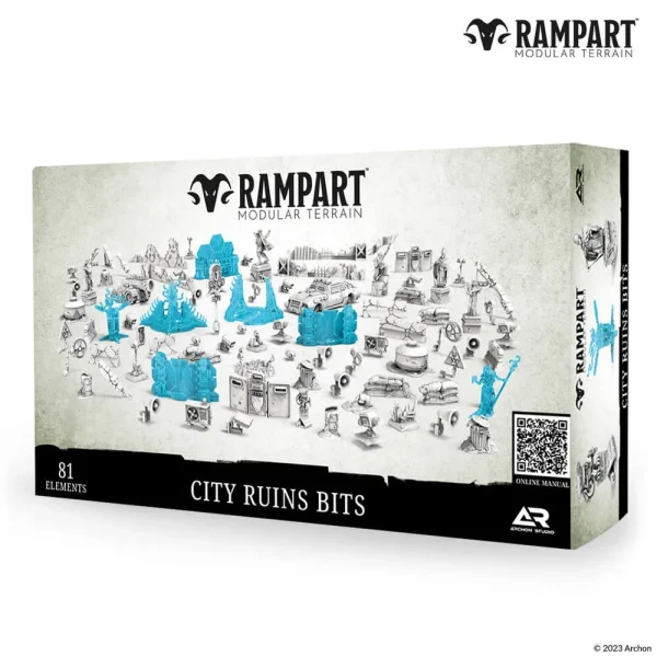 1414673765-1 Archon Studio - Rampart - Modular Terrain: CITY RUINS BITS