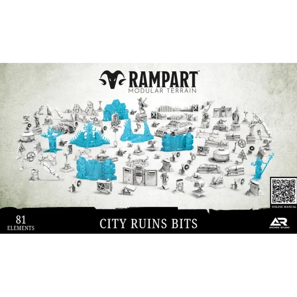1414673765-3 Archon Studio - Rampart - Modular Terrain: CITY RUINS BITS