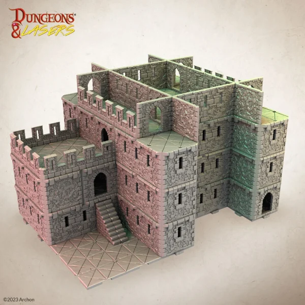 Archon Studio - Dungeons & Lasers - Starter Set: GRAND STRONGHOLD