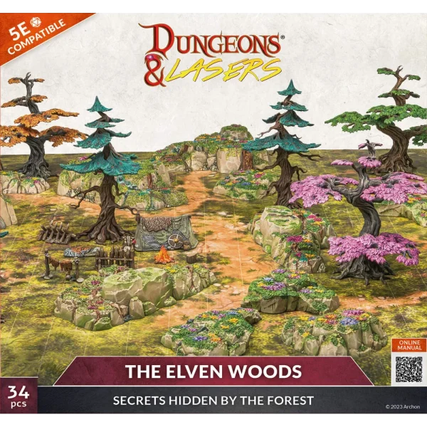 Archon Studio – Dungeons & Lasers Starter Set: THE ELVEN WOODS - Archon Studio - Ludik Vault