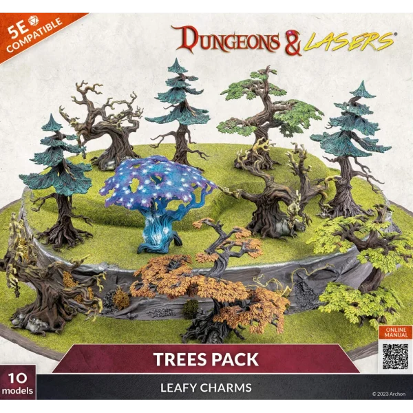 1414674175 Archon Studio – Dungeons & Lasers Expansion Set: TREES PACK - Archon Studio - Ludik Vault