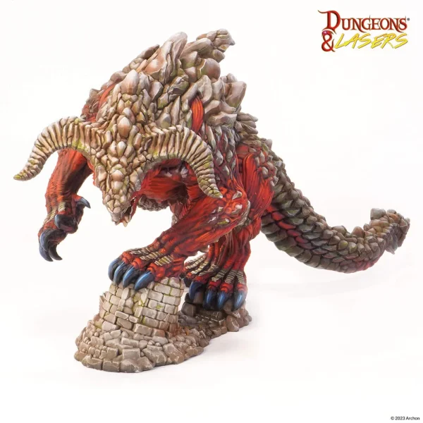 1414674199-2 Archon Studio - Dungeons & Lasers - Miniatures: TARRASQUE
