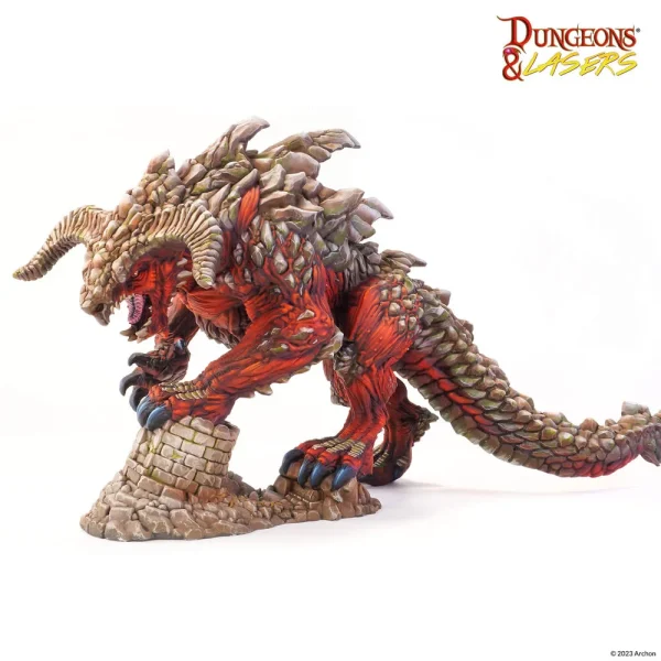 1414674199-3 Archon Studio - Dungeons & Lasers - Miniatures: TARRASQUE
