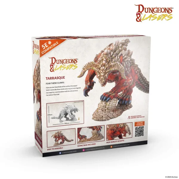 1414674199-5 Archon Studio - Dungeons & Lasers - Miniatures: TARRASQUE