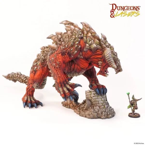 Archon Studio – Dungeons & Lasers Miniatures: TARRASQUE - Archon Studio - Ludik Vault
