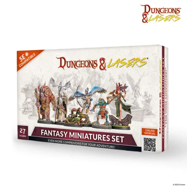 Archon Studio - Dungeons & Lasers - Miniatures: FANTASY MINIATURES SET
