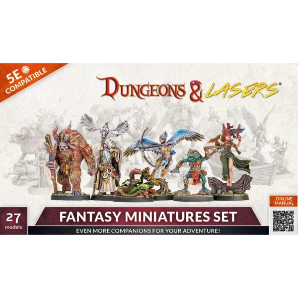Archon Studio - Dungeons & Lasers - Miniatures: FANTASY MINIATURES SET