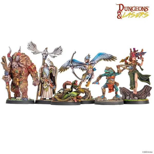 1414674205 Archon Studio – Dungeons & Lasers Miniatures: FANTASY MINIATURES SET - Archon Studio - Ludik Vault