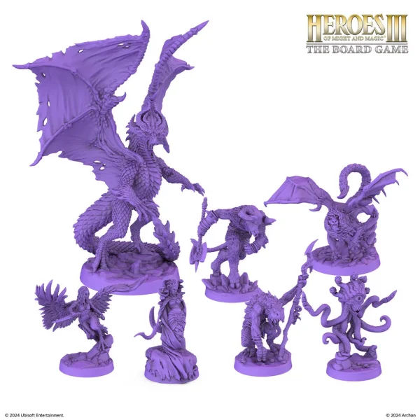 Archon Studio - Heroes of Might and Magic III - The Board Game Stretch Goals - Faction Units (PL)