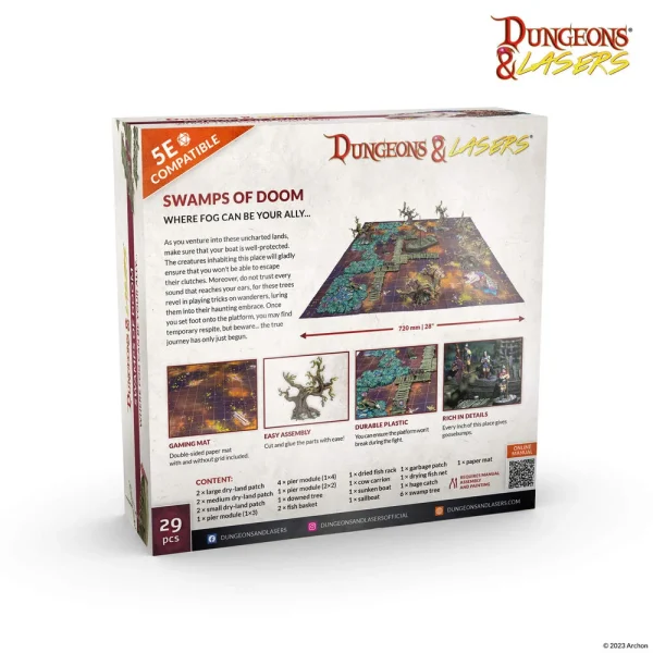 Archon Studio - Dungeons & Lasers - Starter Set: SWAMPS OF DOOM