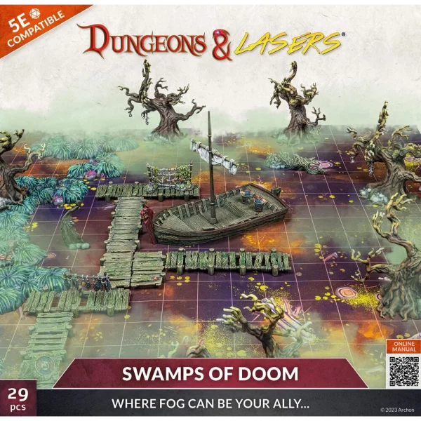 Archon Studio - Dungeons & Lasers - Starter Set: SWAMPS OF DOOM