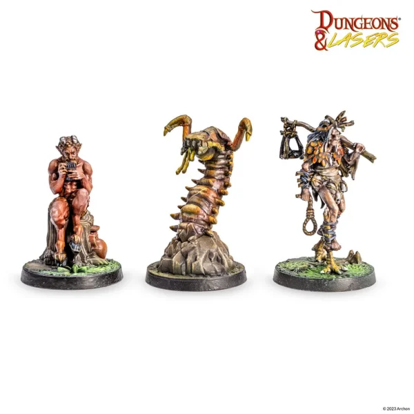Archon Studio - Dungeons & Lasers - Miniatures: WOODLAND DWELLERS