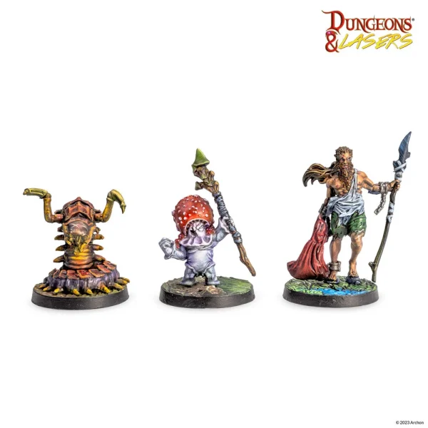 Archon Studio - Dungeons & Lasers - Miniatures: WOODLAND DWELLERS