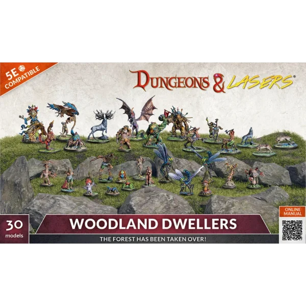 Archon Studio - Dungeons & Lasers - Miniatures: WOODLAND DWELLERS