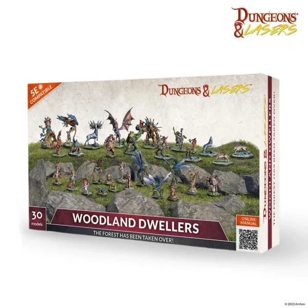 Archon Studio – Dungeons & Lasers Miniatures: WOODLAND DWELLERS - Archon Studio - Ludik Vault