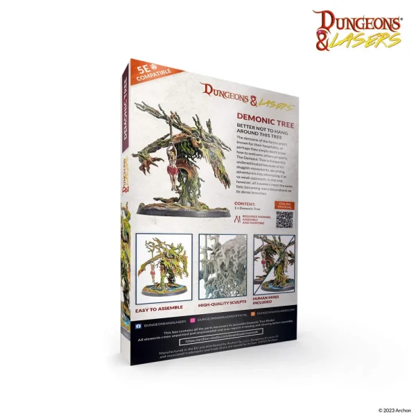 1414674724-1 Archon Studio - Dungeons & Lasers - Miniatures: DEMONIC TREE
