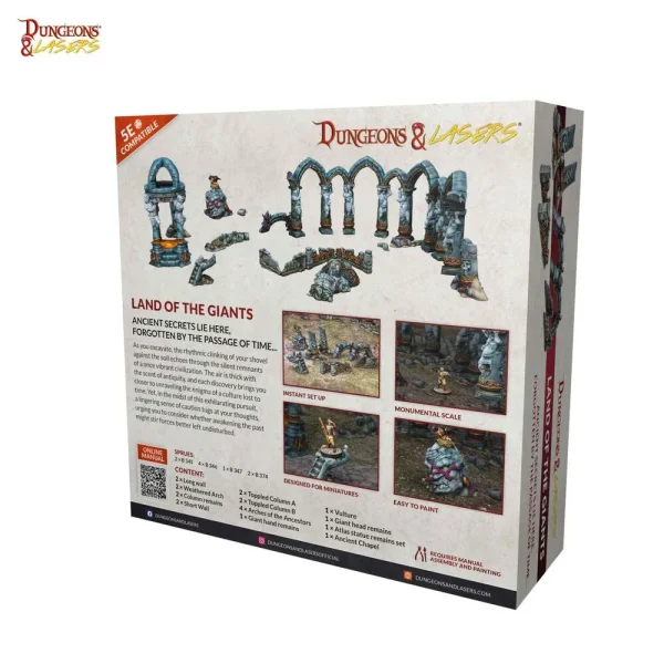 Archon Studio - Dungeons & Lasers - Starter Set: LAND OF THE GIANTS