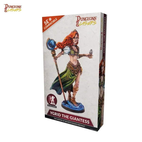 1414675431-2 Archon Studio - Dungeons & Lasers - Miniatures: YGRID THE GIANTESS