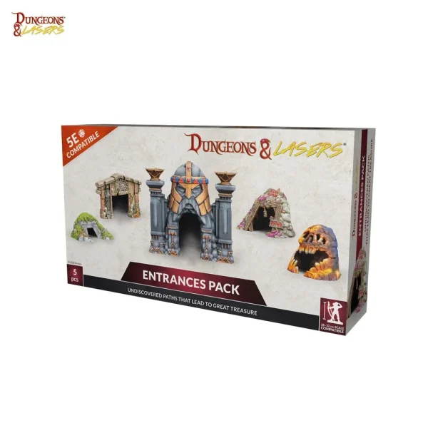1414675462-6 Archon Studio - Dungeons & Lasers - Expansion Set: ENTRANCES PACK