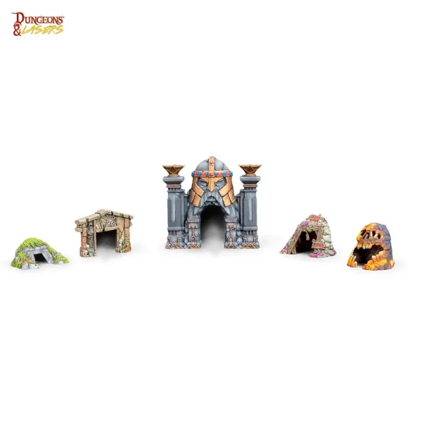 Archon Studio – Dungeons & Lasers Expansion Set: ENTRANCES PACK - Archon Studio - Ludik Vault