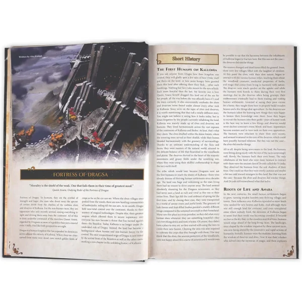 Archon Studio - Dungeons & Lasers - THE WORLD OF DEUSLAIR: RPG CAMPAIGN (hardcover)