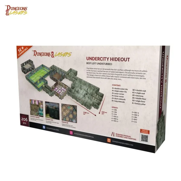Archon Studio - Dungeons & Lasers - Starter Set: UNDERCITY HIDEOUT