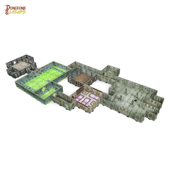 Archon Studio – Dungeons & Lasers Starter Set: UNDERCITY HIDEOUT - Archon Studio - Ludik Vault