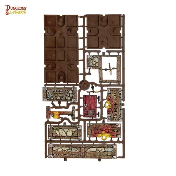 1414676308-2 Archon Studio - Dungeons & Lasers - DWARVEN MINE: Pre-painted