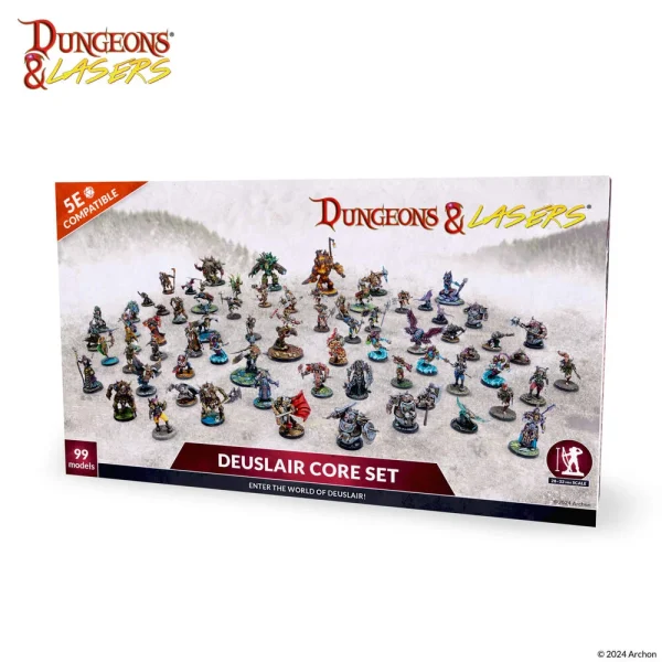 1414676711 Archon Studio – Dungeons & Lasers Miniatures: DEUSLAIR: CORE SET - Archon Studio - Ludik Vault