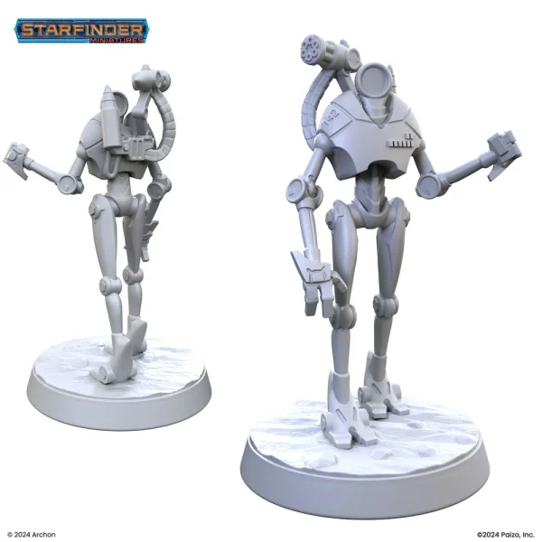 Archon Studio – Masters of the Universe Miniatures: PATROL-CLASS SECURITY ROBOT - Archon Studio - Ludik Vault