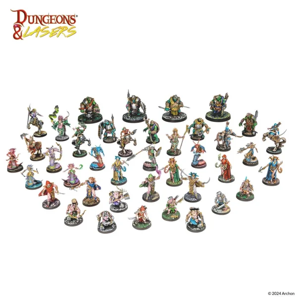 Archon Studio - Dungeons & Lasers - Miniatures:  BEASTKIN HYBRIDS: PLAYABLE CHARACTERS