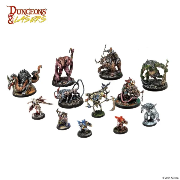 Archon Studio - Dungeons & Lasers - Miniatures: HORRORS OF DEUSLAIR