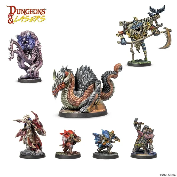 Archon Studio - Dungeons & Lasers - Miniatures: HORRORS OF DEUSLAIR