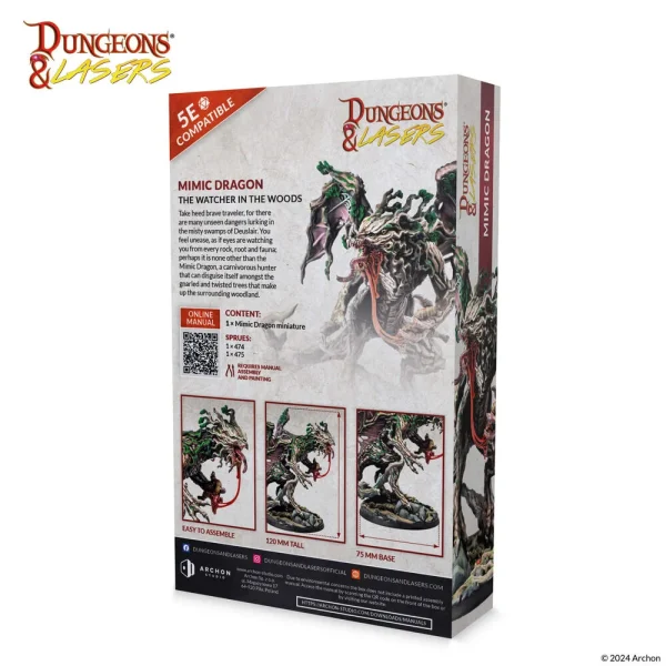 1414677565-1 Archon Studio - Dungeons & Lasers - Dragons: MIMIC DRAGON