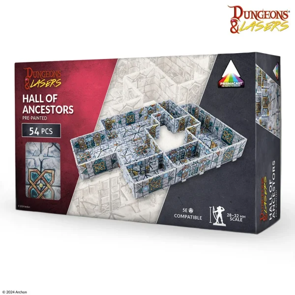 1414677831-3 Archon Studio - Dungeons & Lasers - HALLS OF ANCESTORS: PRE-PAINTED
