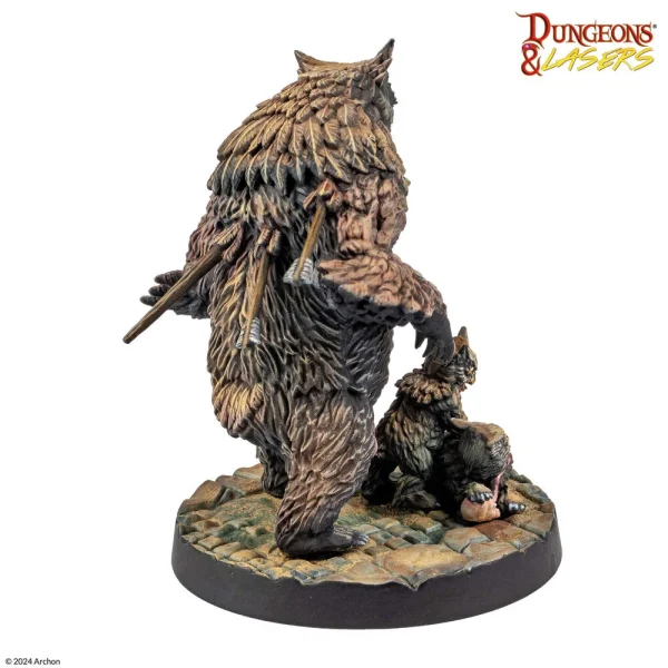 Archon Studio - Dungeons & Lasers - Miniatures: OWLBEAR FAMILY