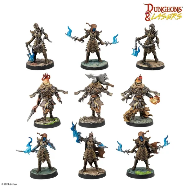 1414677879-1 Archon Studio - Dungeons & Lasers - Miniatures: ARMIES OF DEUSLAIR