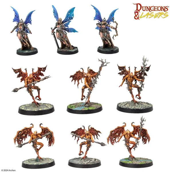 1414677879-4 Archon Studio - Dungeons & Lasers - Miniatures: ARMIES OF DEUSLAIR