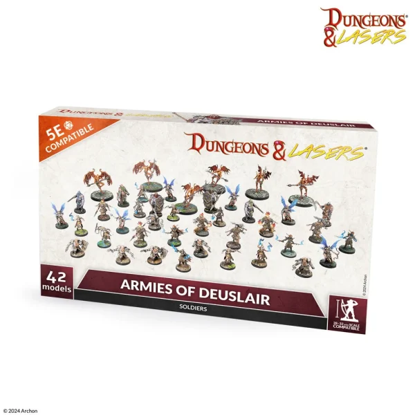 1414677879-5 Archon Studio - Dungeons & Lasers - Miniatures: ARMIES OF DEUSLAIR