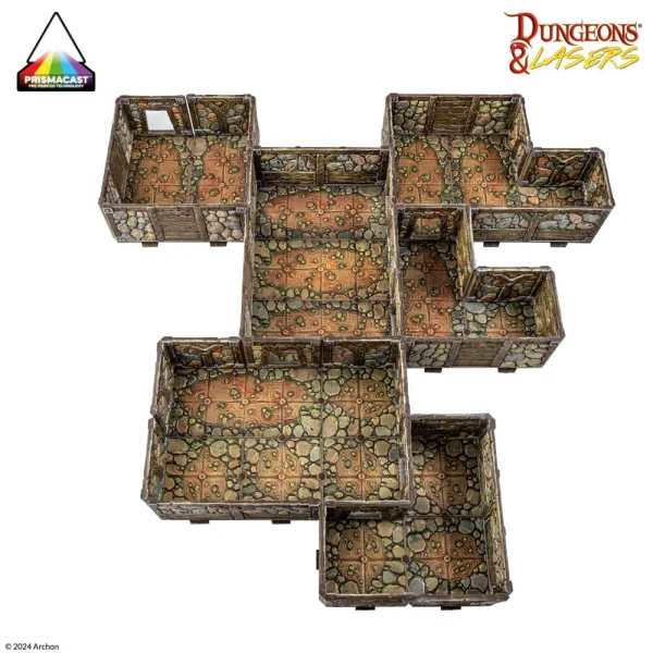 Archon Studio - Dungeons & Lasers - ABANDONED MINES: PRE-PAINTED