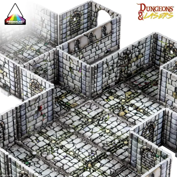 Archon Studio - Dungeons & Lasers - FANTASY DUNGEON: PRE-PAINTED