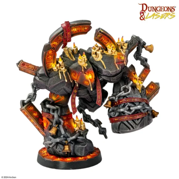 Archon Studio – Dungeons & Lasers Miniatures: RUNIC GOLEMS - Archon Studio - Ludik Vault