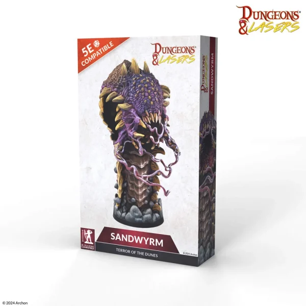 1414679095-3 Archon Studio - Dungeons & Lasers - Miniatures: SANDWYRM